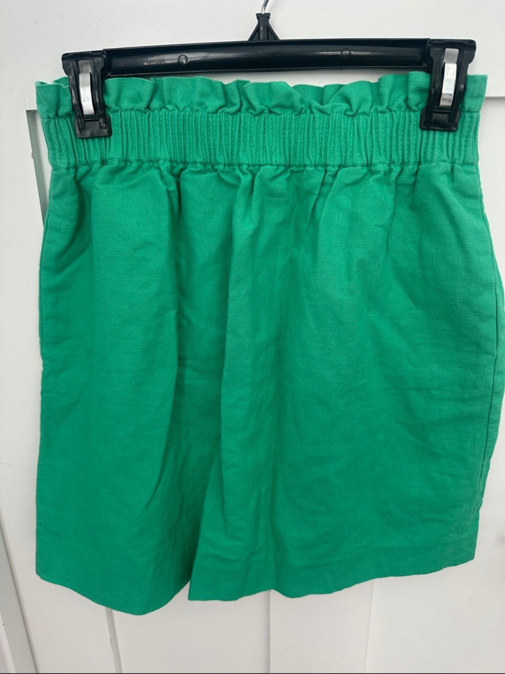 J.Crew Green Elastic Waist Skirt